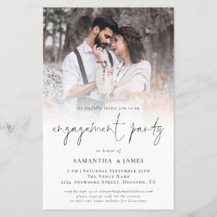 Budget Photo Script QR Engagement Partie Invitatio