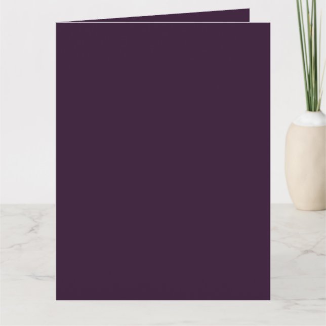 BUDGET PLUM PURPLE Modèle monochrome (Devant)