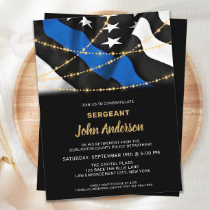 Budget Police Officier de retraite Law Enforcement