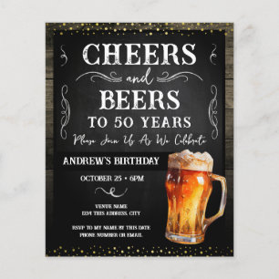 Budget pour la fête d'anniversaire de 50 ans Cheer