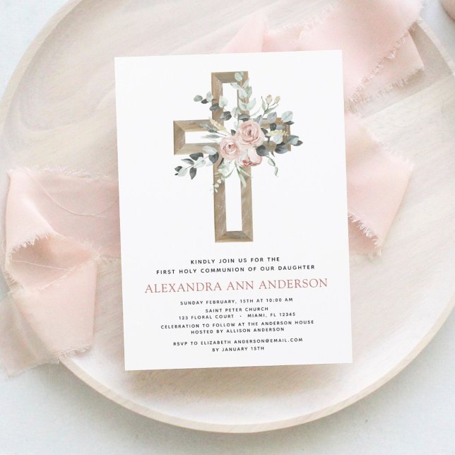 Budget Première Communion Sainte Dusty Rose (Créateur téléchargé)