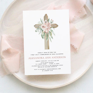 Budget Première Sainte Communion Rose rose Dusty