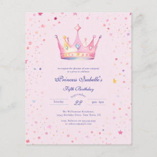 Budget Princess Crown Fairytale 5e anniversaire