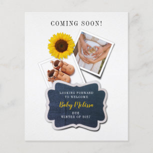 Budget Prochainement Faire-part de grossesse