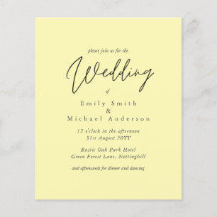 BUDGET Purple Jaune Couleurs Gris Mariage Inviter