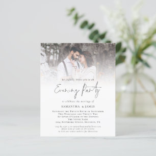 Budget QR Code Mariage photo Invitation de soirée