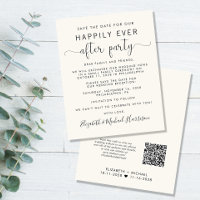 Budget QR Code Mariage Réception Enregistrer la da