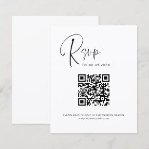 Budget QR Code RSVP Mariage