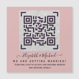 Budget QR Code Website RSVP Mariage de l'hôtel Dét
