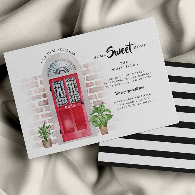 Budget que nous avons déplacé Faire-part de déplac (Créateur téléchargé)