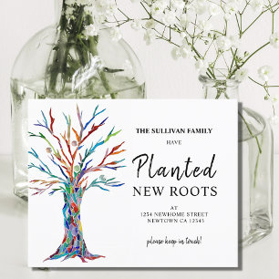 Budget que nous avons déplacé Faire-part de l'arbr