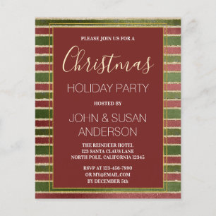 Budget Red Green Gold Fhuile Noël