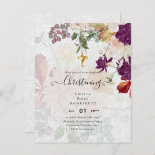 BUDGET REMERCIER LES Invitations Baptême Bautizo B