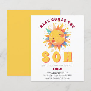 Budget Retro Voici Le Baby shower Fils