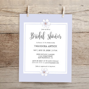 Budget Romantique Lilac Fête des mariées florale