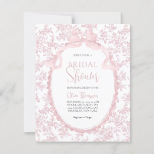 BUDGET Rose Botanique Vintage Ruban Mariage