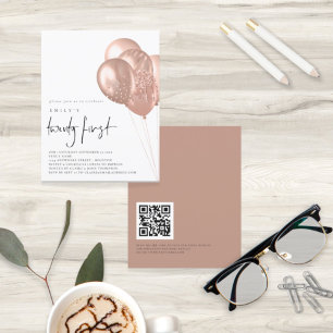 Budget Rose Gold Balloons