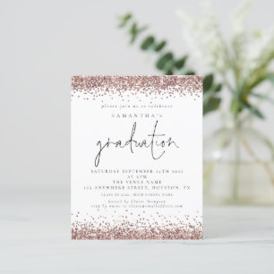 Budget Rose Gold Parties scintillant Frontières 20