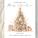 Budget Rose Gold Tree 2025 Calendrier Noël<br><div class="desc">Une alternative économique de 4, 5 x 5, 6 pouces sur un semi-brillant de 110 livres, d'épaisseur similaire à une carte postale. Il y a UN par feuille. Budget Rose Gold Tree 2025 Calendrier Joyeux Noël est dans un stylet de style manuscrit. Avec un calendrier pratique 2025 au dos pour...</div>