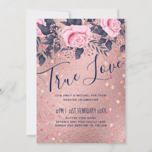 BUDGET Rosegold Bleu rose MARIAGE Fille Glam