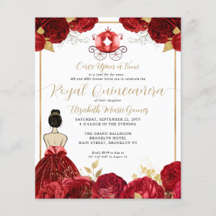 Budget Rouge Bourgogne Cendrillon Royal Quinceaner