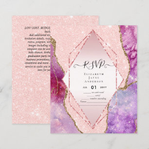 Budget RSVP AGATE PARTIES SCINTILLANT