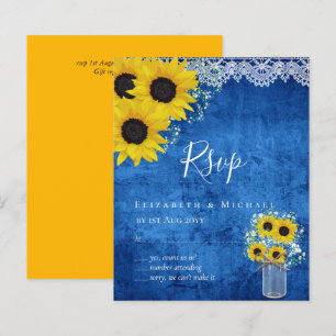 BUDGET Russe tournesol RSVP Mariage