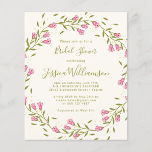 Budget Rustic Rose Garden Flowers Fête des mariées