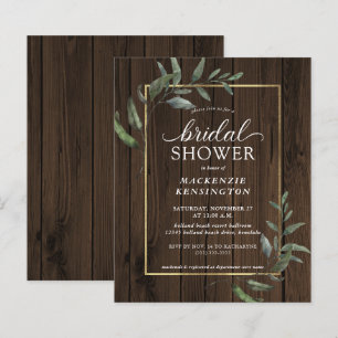 Budget Rustique Bois Fête des mariées Eucalyptus