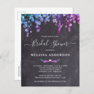 Budget Rustique Eucalyptus Fête des mariées de ver