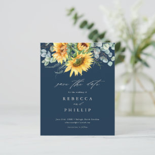 Budget Rustique Faire-Part de Mariage Tournesol