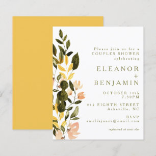 Budget Rustique Jaune Fête des mariées Florale Inv