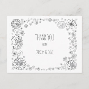 Budget Rustique Mariage Merci Cartes