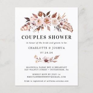 Budget Rustique Terracotta Blush Boho Couples Douc