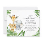 Budget Safari Animaux Baby showers neutres selon l