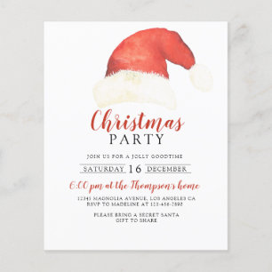 BUDGET Santa Claus Casquette Russe Red Christmas P