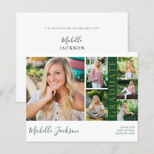 Budget School Spirit 6 Photo Graduation Vert G Un