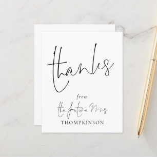 Budget Script Futur Mme Fête des mariées Merci