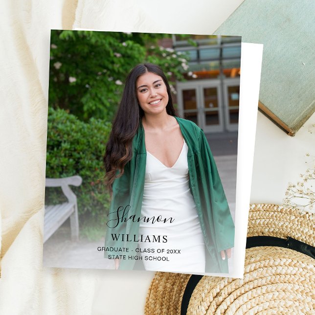 Budget Script Mood Nom Photo Grad Party VER WH (Créateur téléchargé)