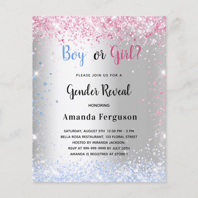 Budget sexe révéler parties scintillant de silice  (Devant)