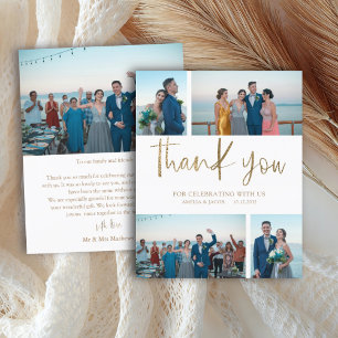 Budget Simple 4 Photo Merci Mariage