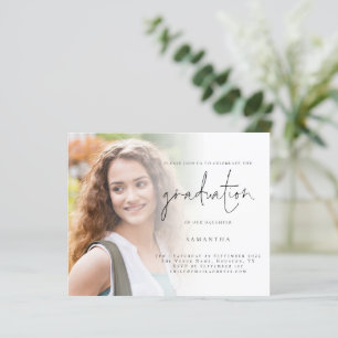 Budget Simple Photo Script 2022 Invitation de dipl