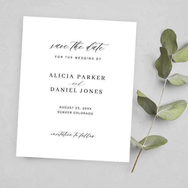 Budget simple script minimaliste mariage sauvegard (Créateur téléchargé)