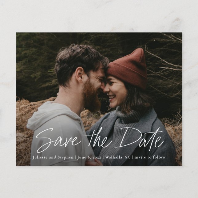 Budget Simple Script Photo Wedding Enregistrer la  (Devant)