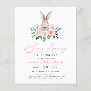 Budget Some Bunny Teint Rose Floral Premier Annive