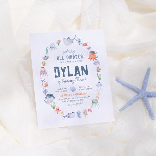 Budget Sous La Mer Ocean Boys Pirate Anniversaire