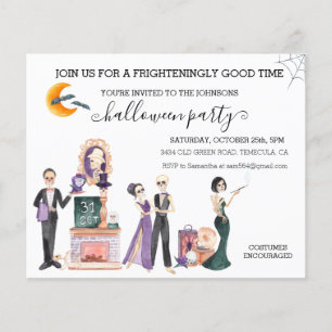 Budget squelette de soirée Halloween 