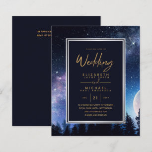 BUDGET Starry Night Marine Gold Moonlight Mariage
