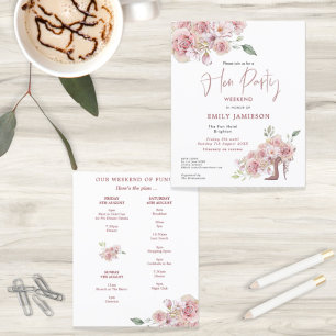 Budget Stiletto Weekend Hen Party Invitation