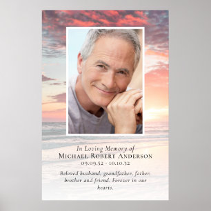 Budget Sunset Photo 2ftx3ft Affiche de bienvenue f